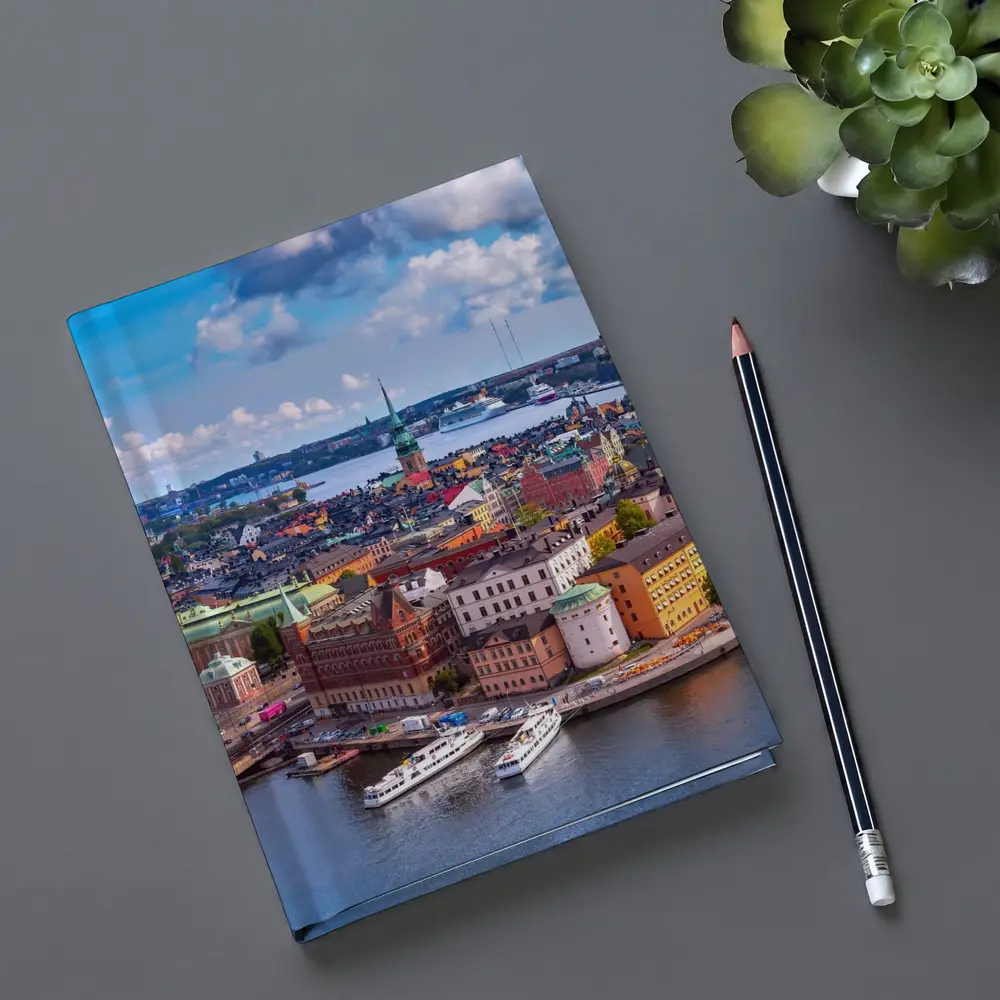 Stockholm Old Town Aerial City View – Notebooks