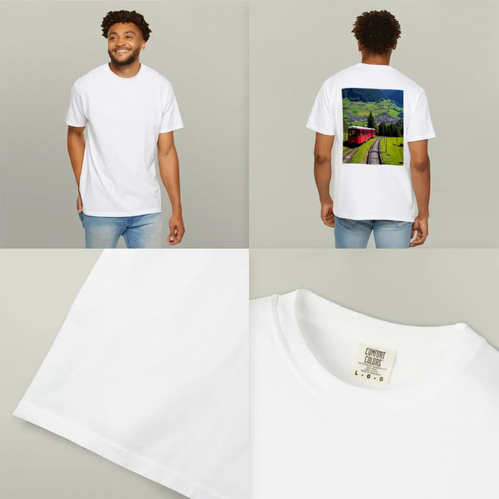 Red Mountain Train Swiss Alpine Village – T-Shirts