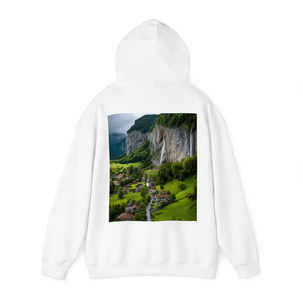 Lauterbrunnen Valley Waterfall Swiss Alpine Village – Hoodies