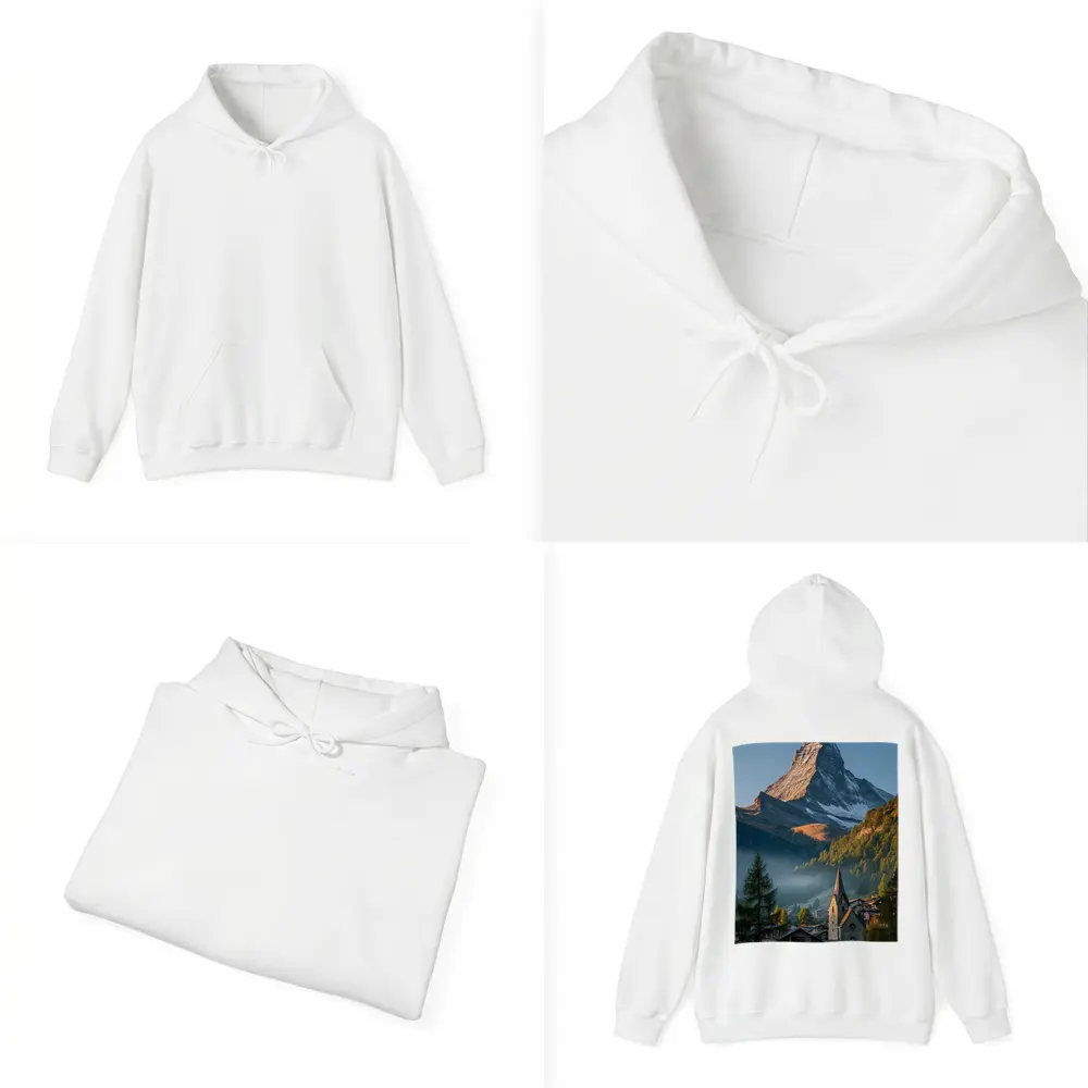 Matterhorn Peak Alpine Village Morning Light – Hoodies