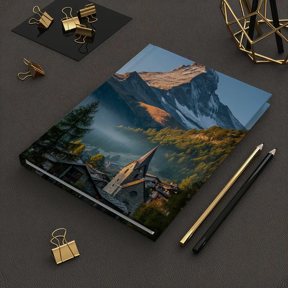 Matterhorn Peak Alpine Village Morning Light – Notebooks