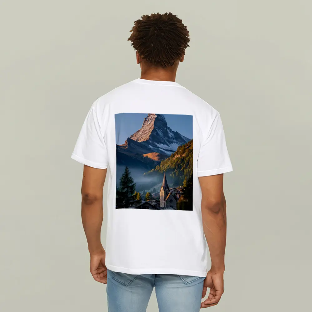 Matterhorn Peak Alpine Village Morning Light – T-Shirts