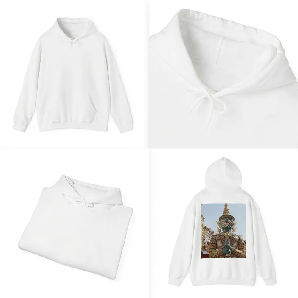 Thai Temple Guardian Demon Statue Bangkok – Hoodies