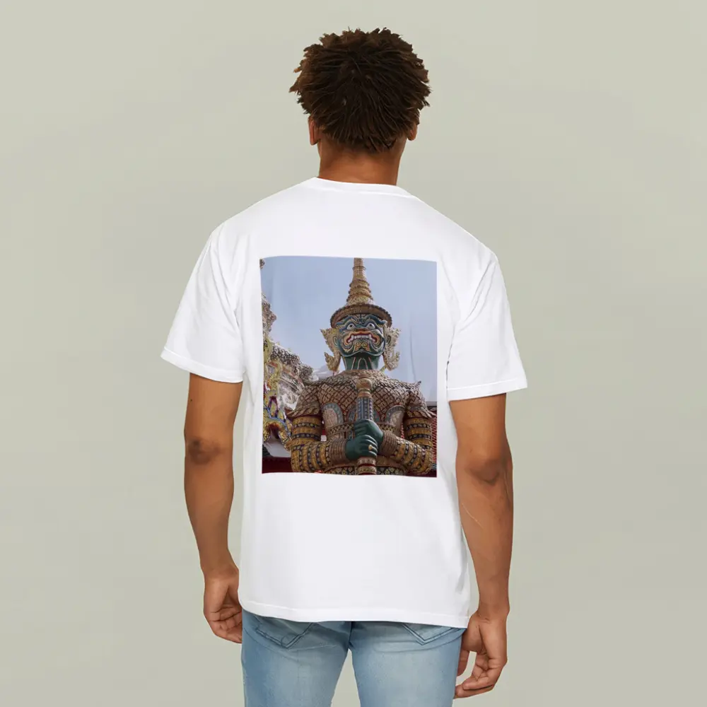 Thai Temple Guardian Demon Statue Bangkok – T-Shirts