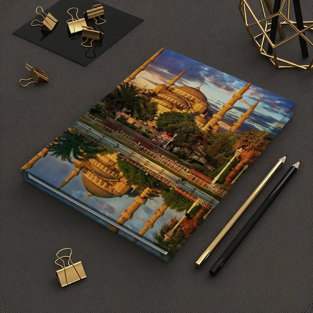 Blue Mosque Istanbul Reflection Dramatic Sky – Notebooks