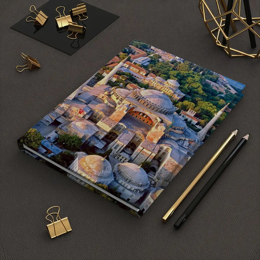 Hagia Sophia Aerial View Istanbul Turkey – Notebooks