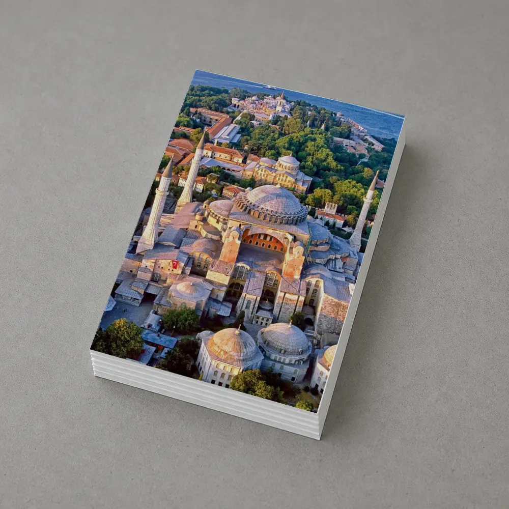Hagia Sophia Aerial View Istanbul Turkey – Postcards