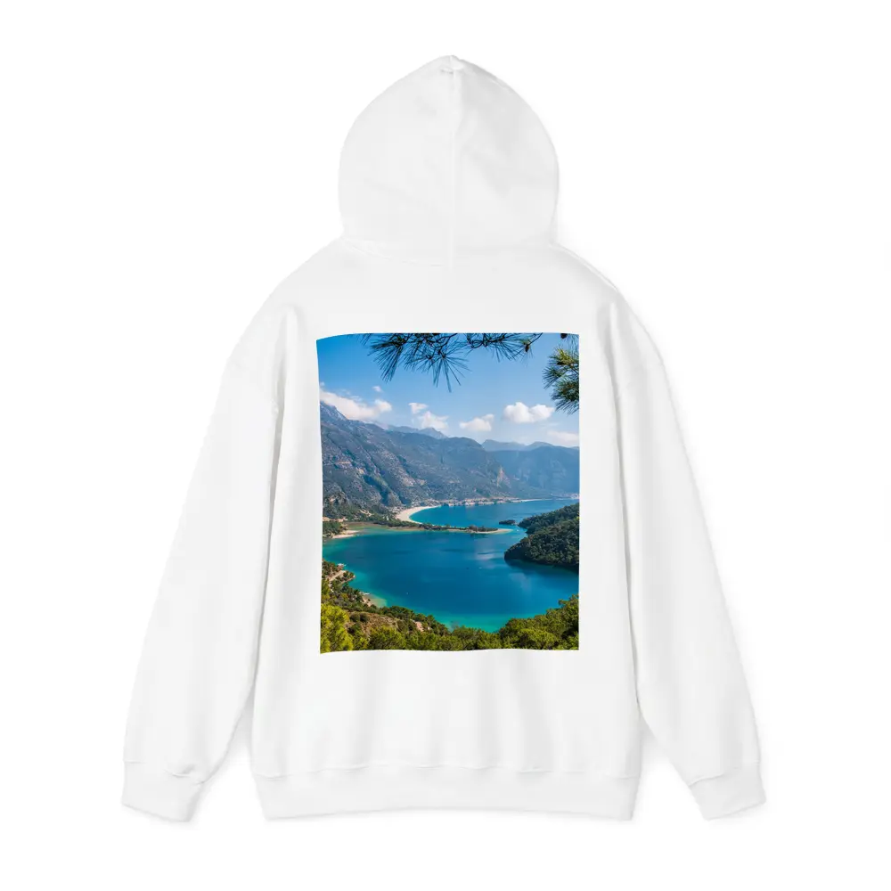 Oludeniz Blue Lagoon Turkey Aerial View – Hoodies