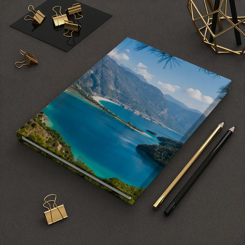 Oludeniz Blue Lagoon Turkey Aerial View – Notebooks