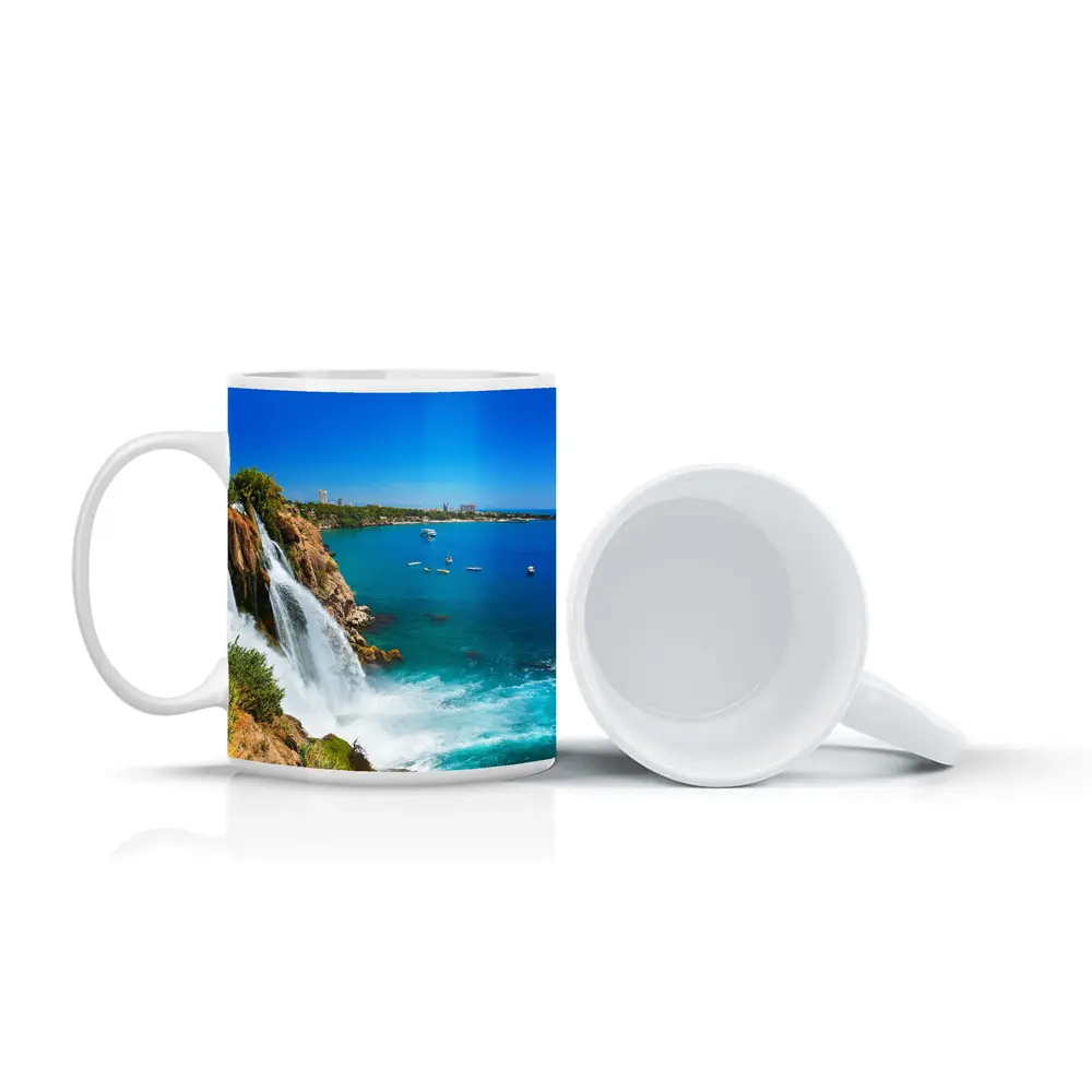 Duden Waterfall Cliffs Antalya Turkey Coast – Mugs