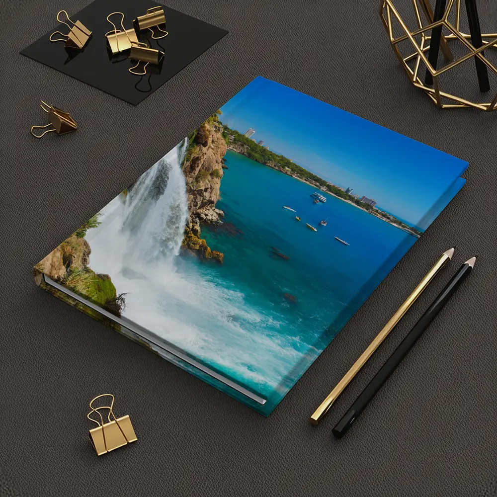 Duden Waterfall Cliffs Antalya Turkey Coast – Notebooks