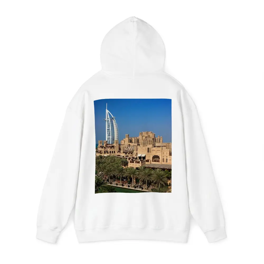 Burj Al Arab Hotel Dubai Skyline View – Hoodies