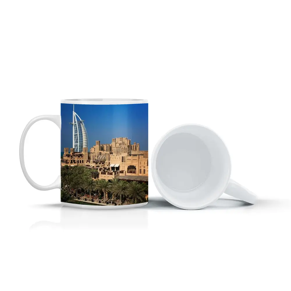 Burj Al Arab Hotel Dubai Skyline View – Mugs