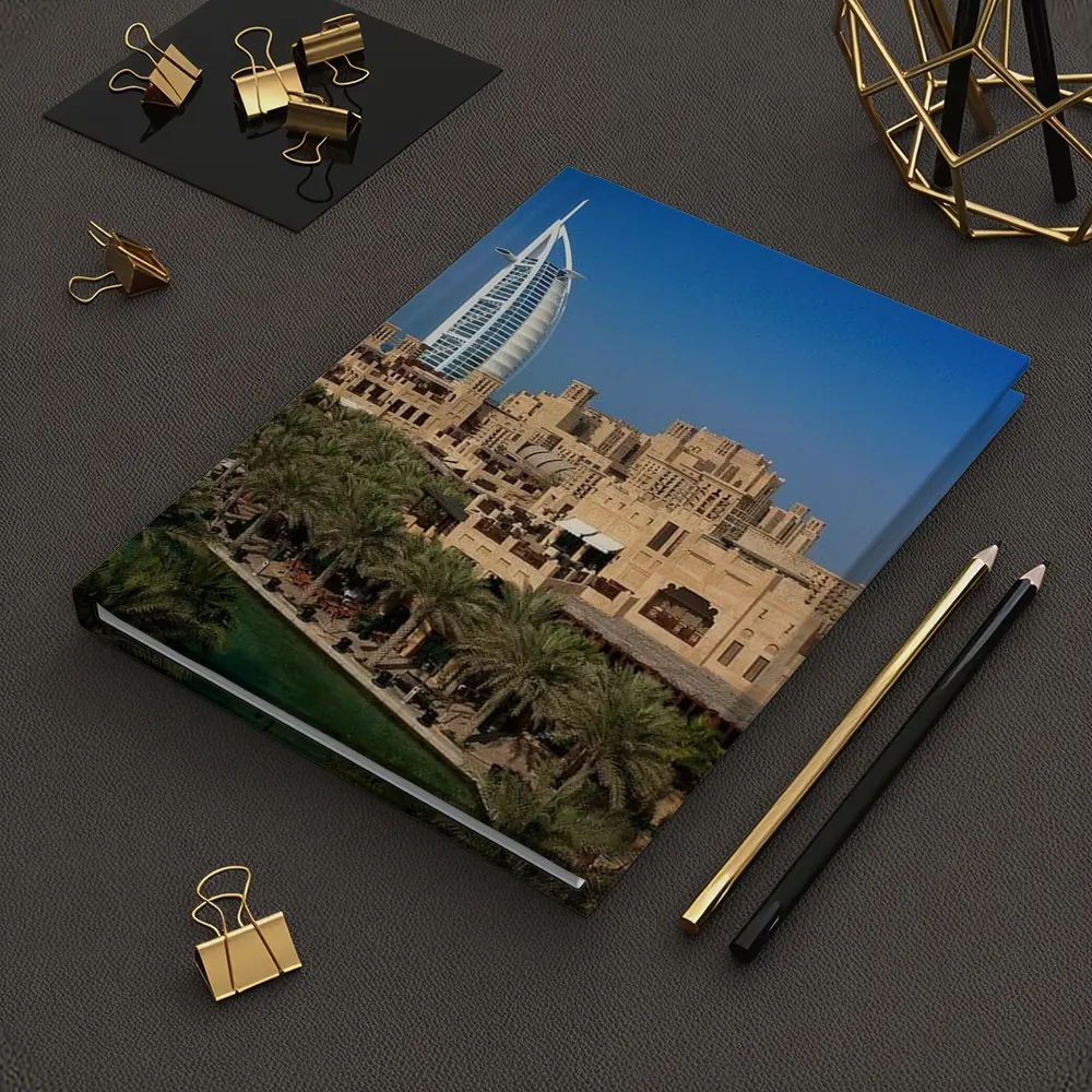 Burj Al Arab Hotel Dubai Skyline View – Notebooks