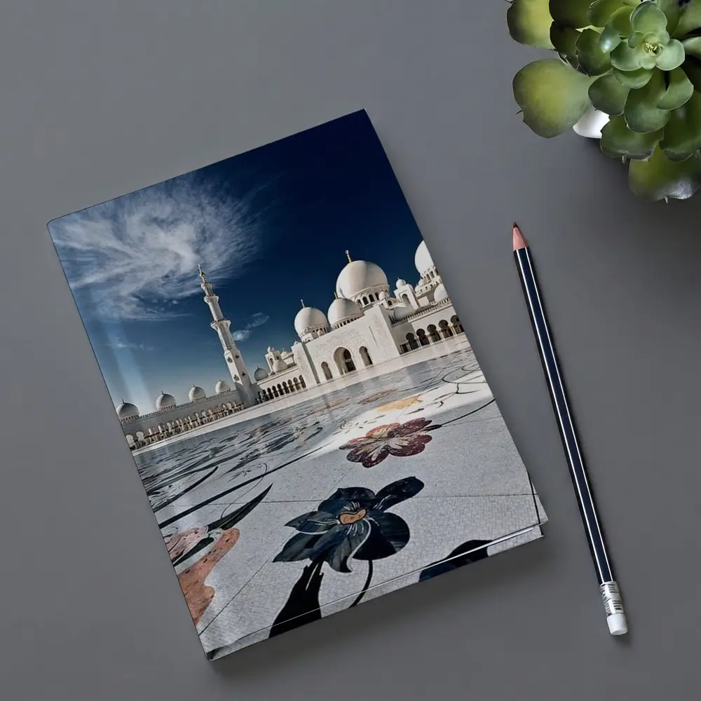 Sheikh Zayed Grand Mosque Abu Dhabi Sky – Notebooks