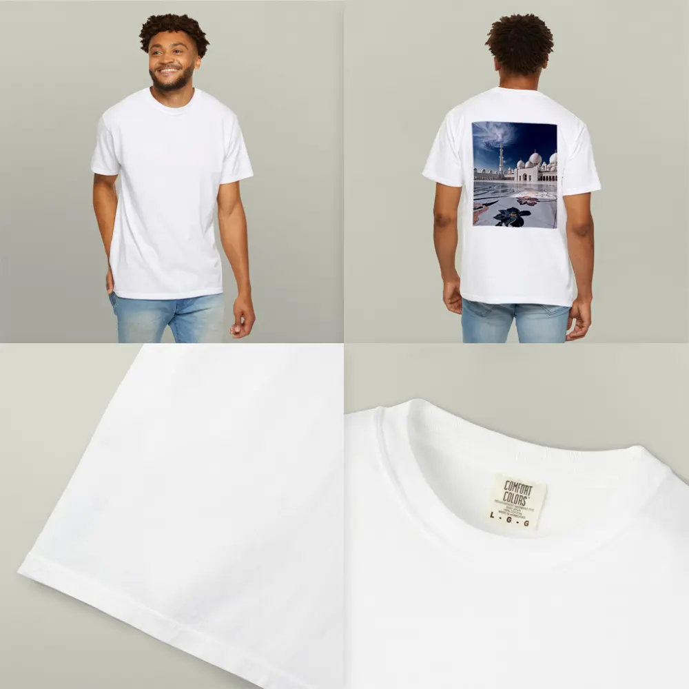 Sheikh Zayed Grand Mosque Abu Dhabi Sky – T-Shirts