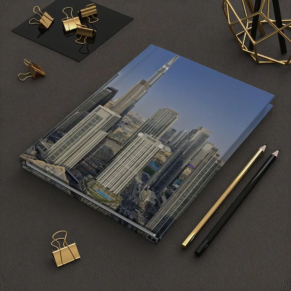 Burj Khalifa Towering Over Dubai Skyline – Notebooks