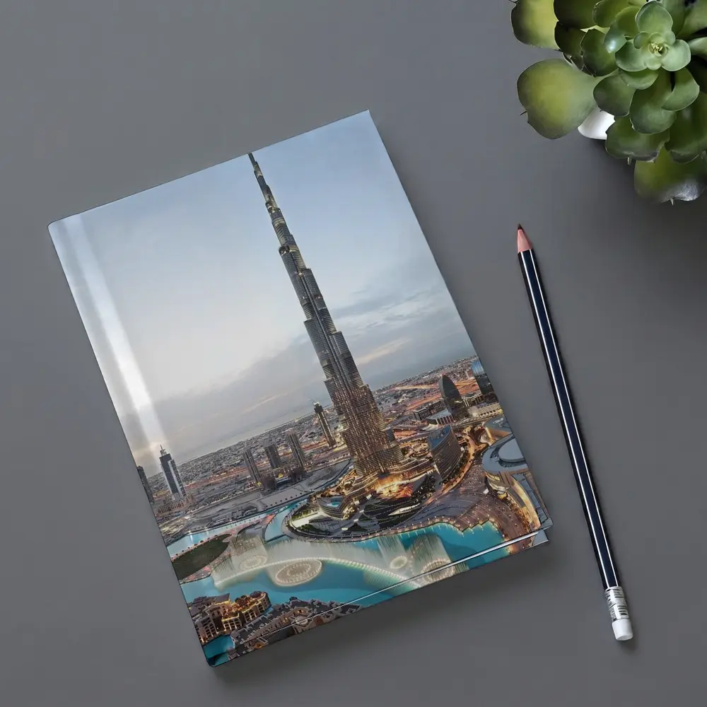 Burj Khalifa Tower Dubai City Skyline – Notebooks