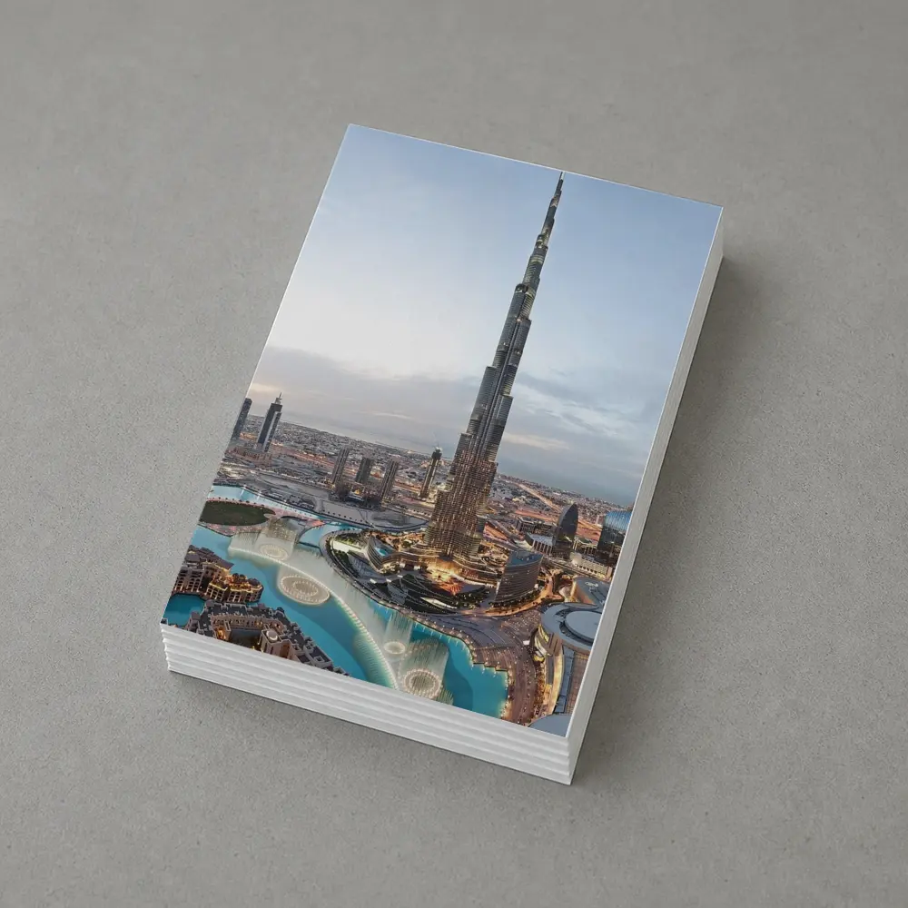 Burj Khalifa Tower Dubai City Skyline – Postcards