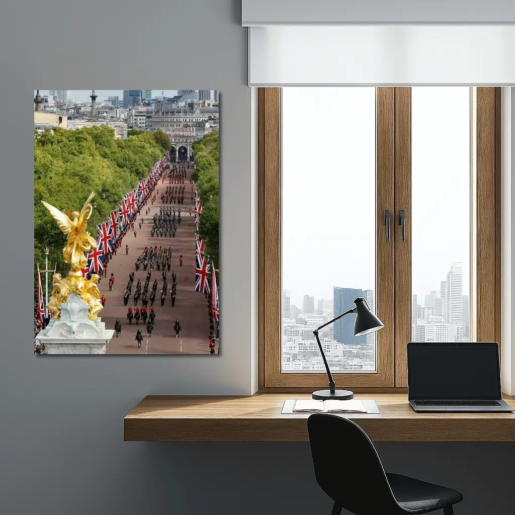 Royal Guard Parade The Mall London – Wall Art