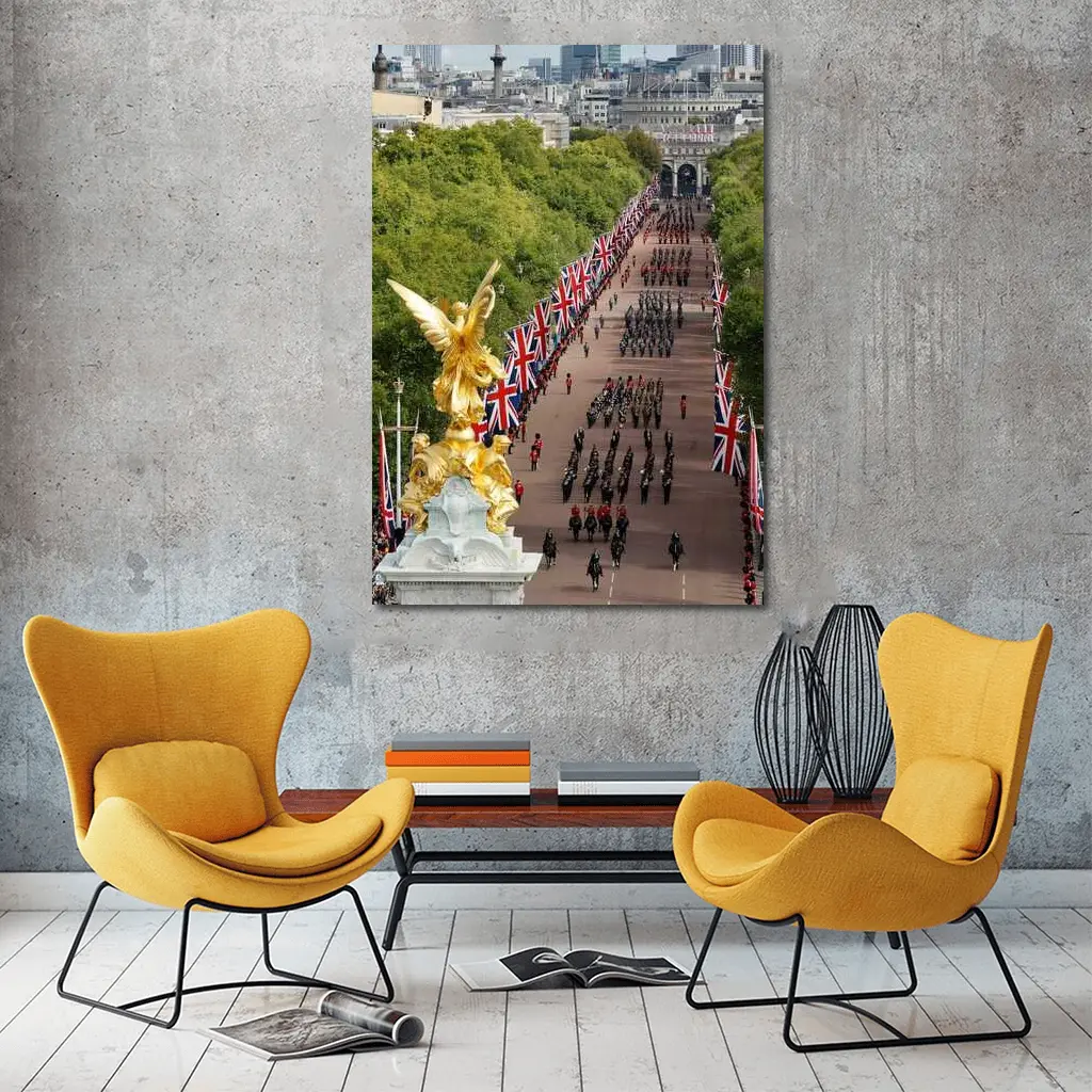 Royal Guard Parade The Mall London – Wall Art