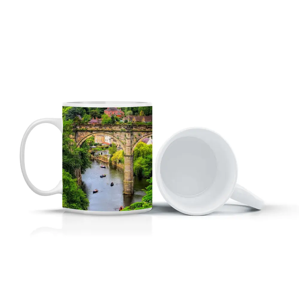 Knaresborough Viaduct River Nidd England Bridge – Mugs