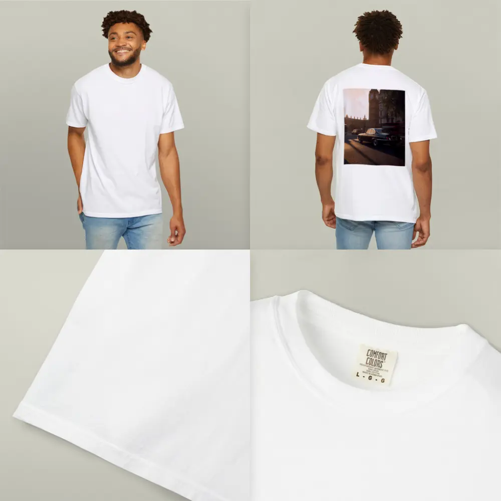 Jaguar E-Type Classic Car Big Ben London – T-Shirts