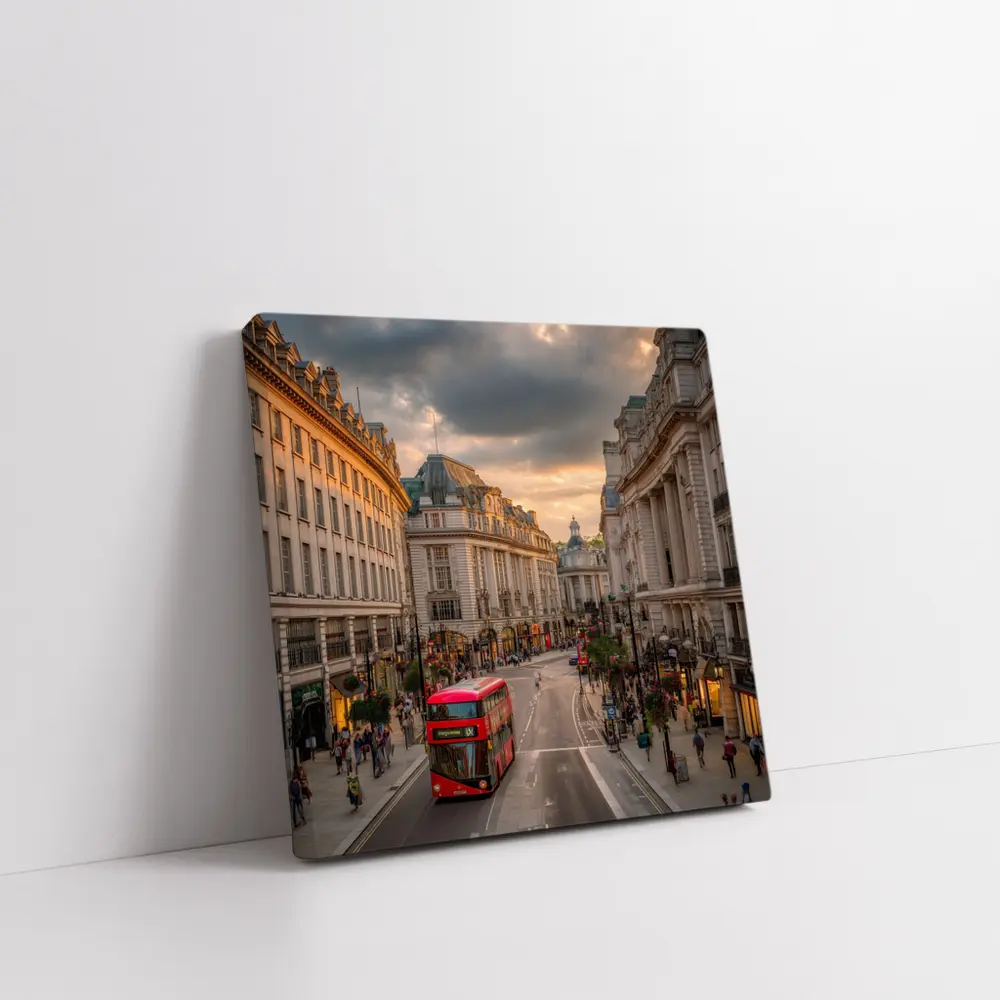 London Regent Street Red Double Decker Bus – Wall Art