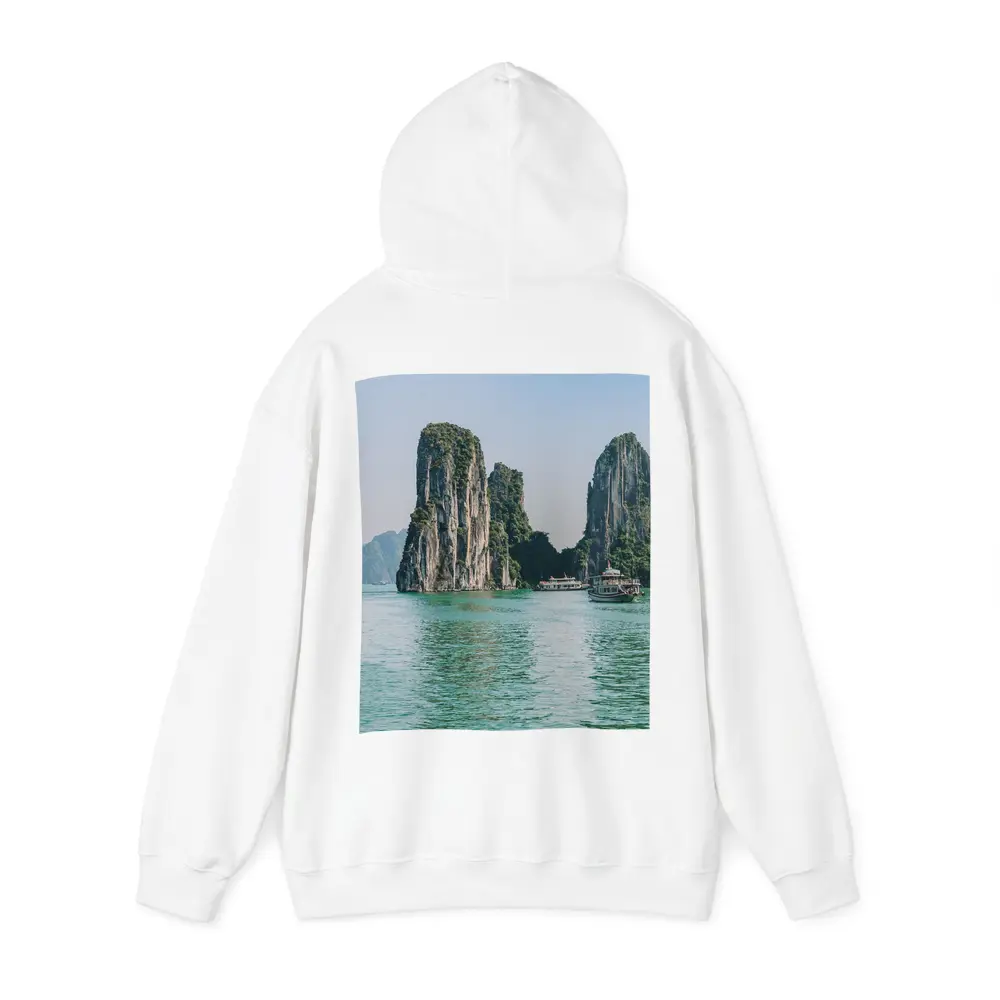 Ha Long Bay Limestone Karsts Teal Water – Hoodies