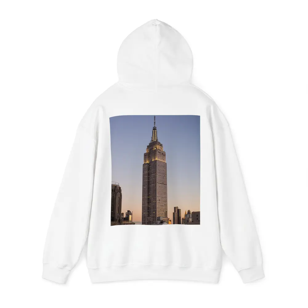 Empire State Building New York City Dusk – Hoodies