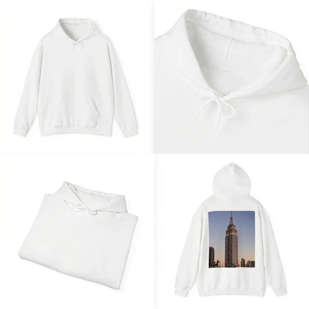 Empire State Building New York City Dusk – Hoodies