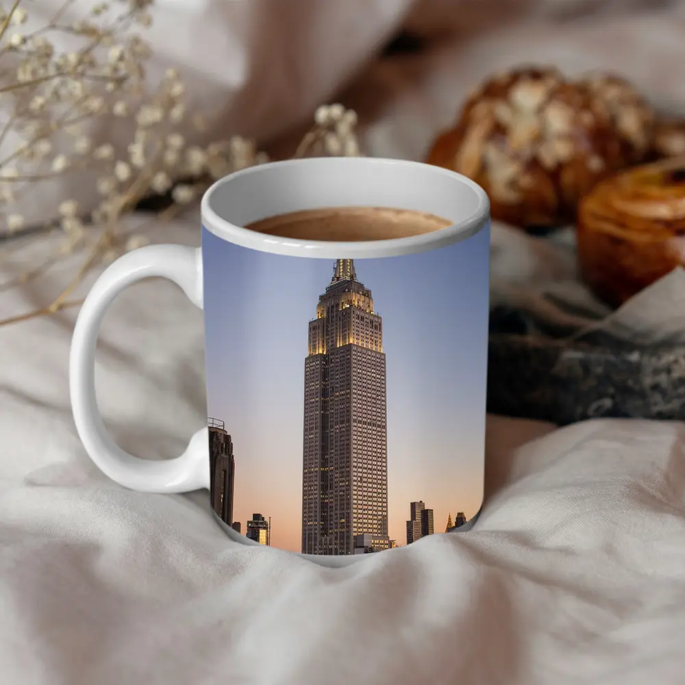 Empire State Building New York City Dusk – Mugs
