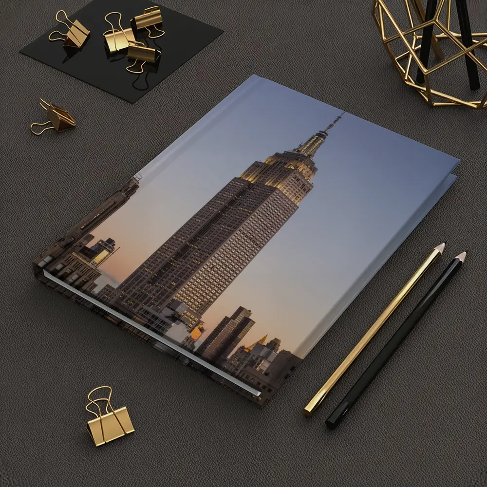 Empire State Building New York City Dusk – Notebooks