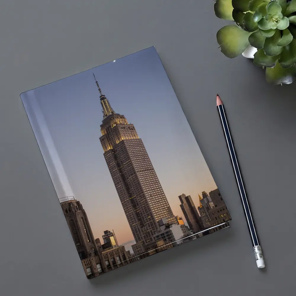 Empire State Building New York City Dusk – Notebooks