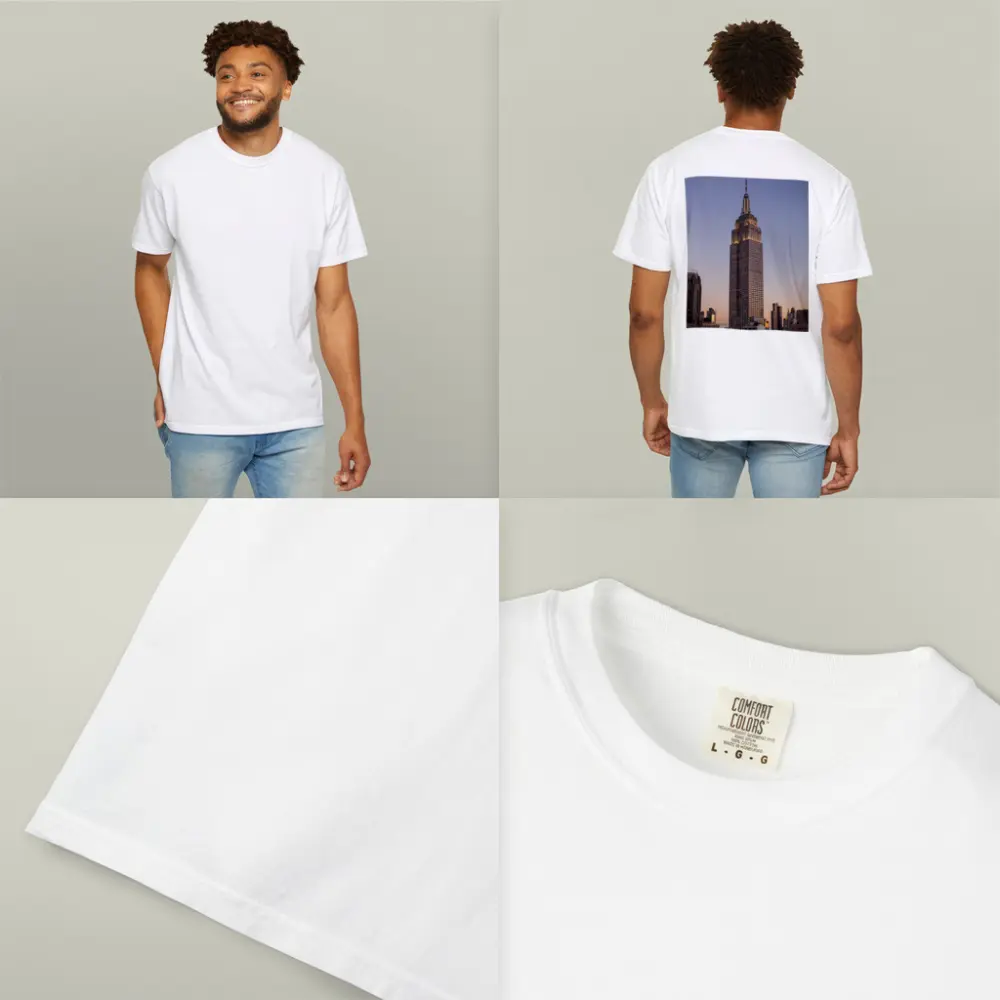 Empire State Building New York City Dusk – T-Shirts