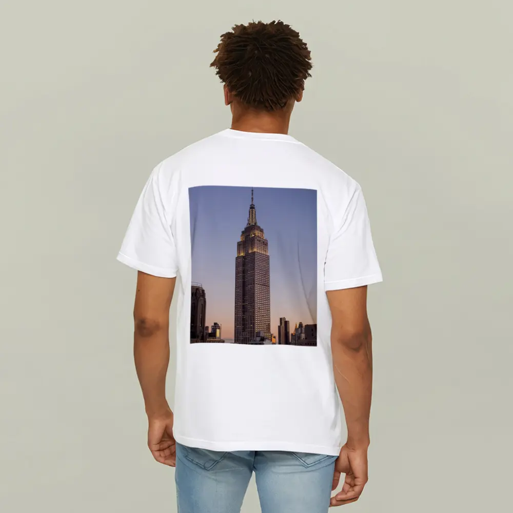Empire State Building New York City Dusk – T-Shirts