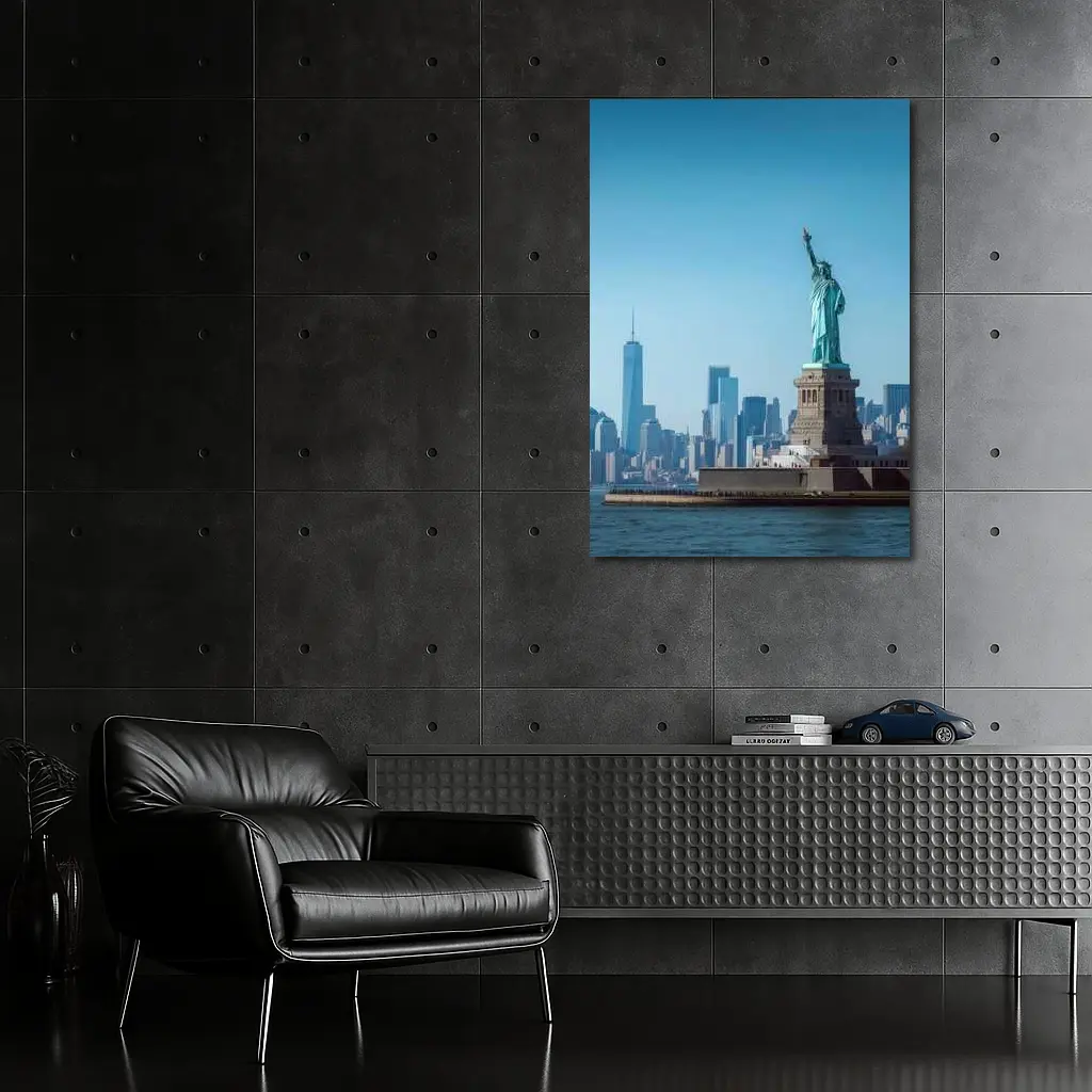 Statue of Liberty New York City Skyline – Wall Art