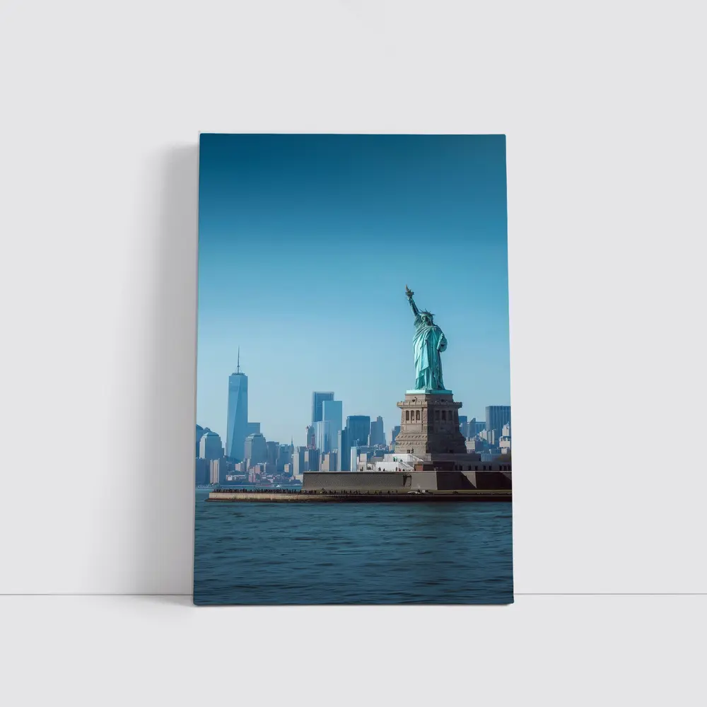 Statue of Liberty New York City Skyline – Wall Art