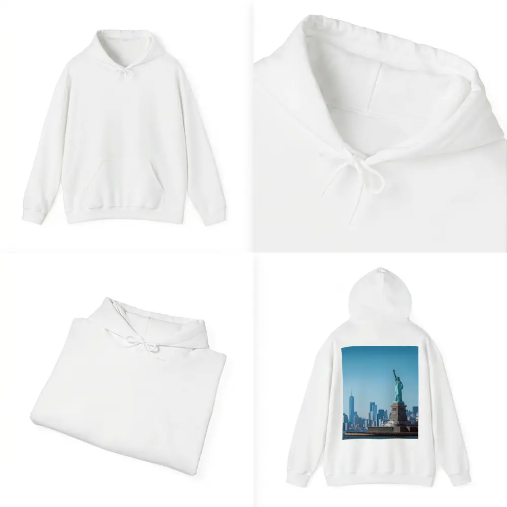 Statue of Liberty New York City Skyline – Hoodies