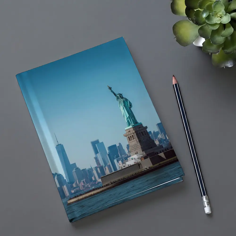 Statue of Liberty New York City Skyline – Notebooks