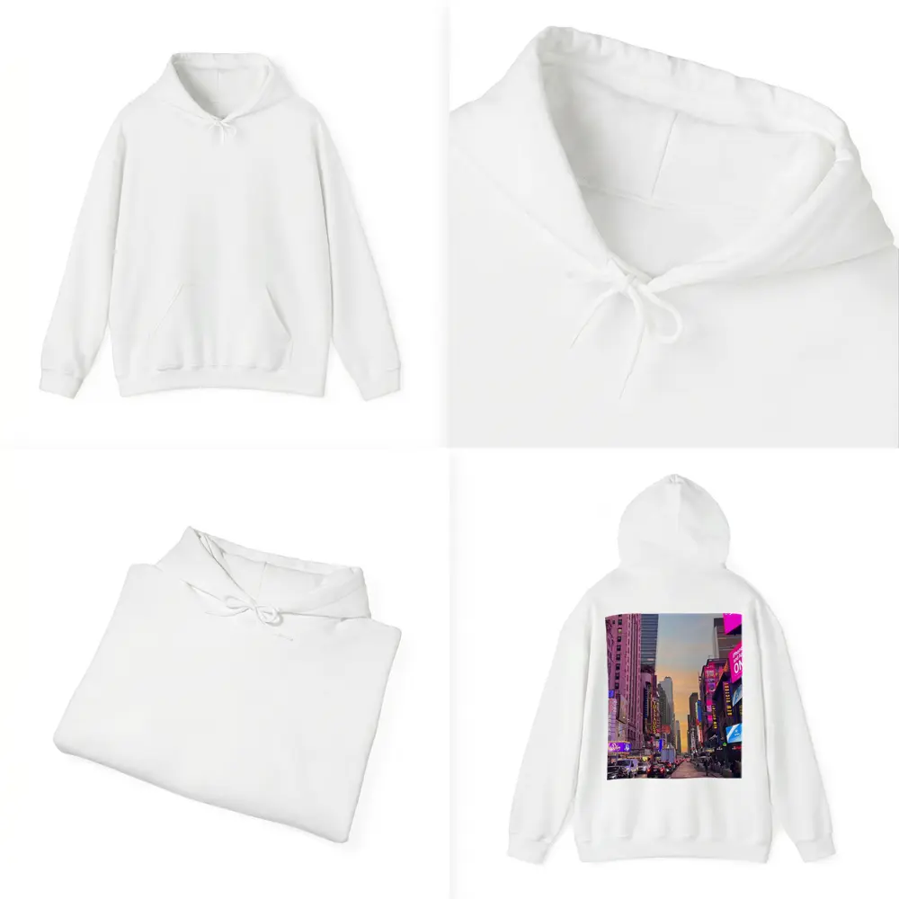 Times Square New York City Sunset Street – Hoodies