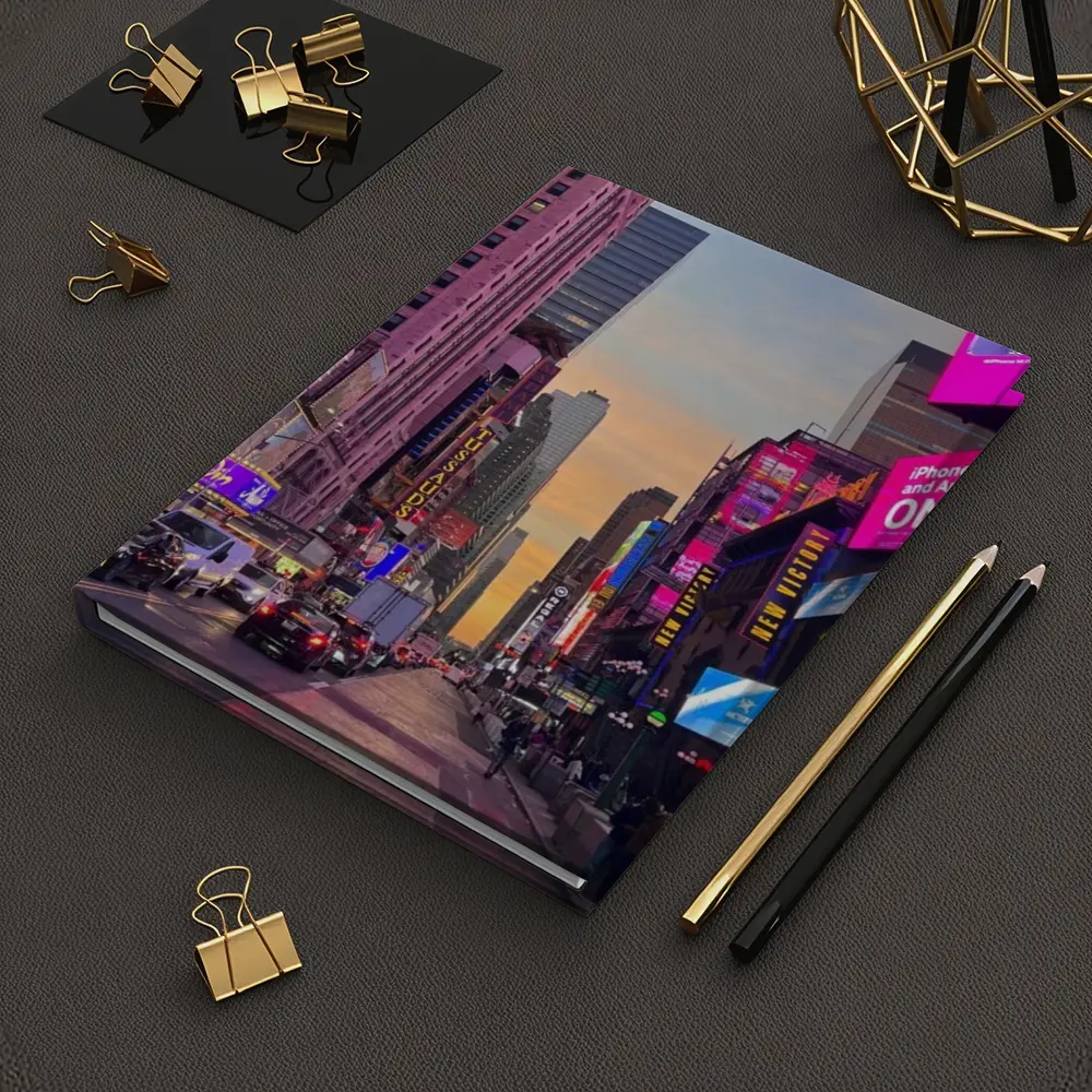 Times Square New York City Sunset Street – Notebooks