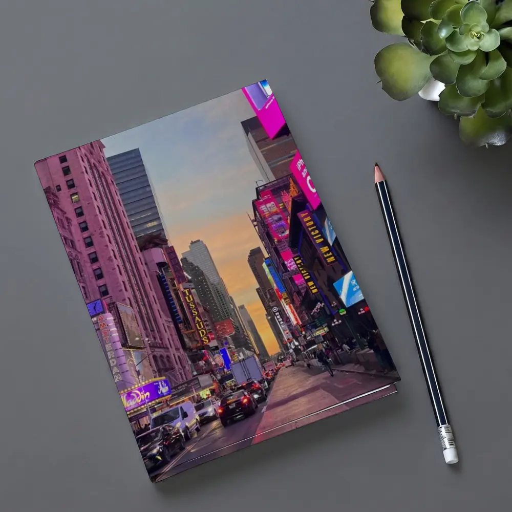 Times Square New York City Sunset Street – Notebooks