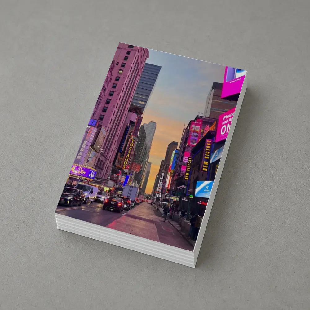 Times Square New York City Sunset Street – Postcards