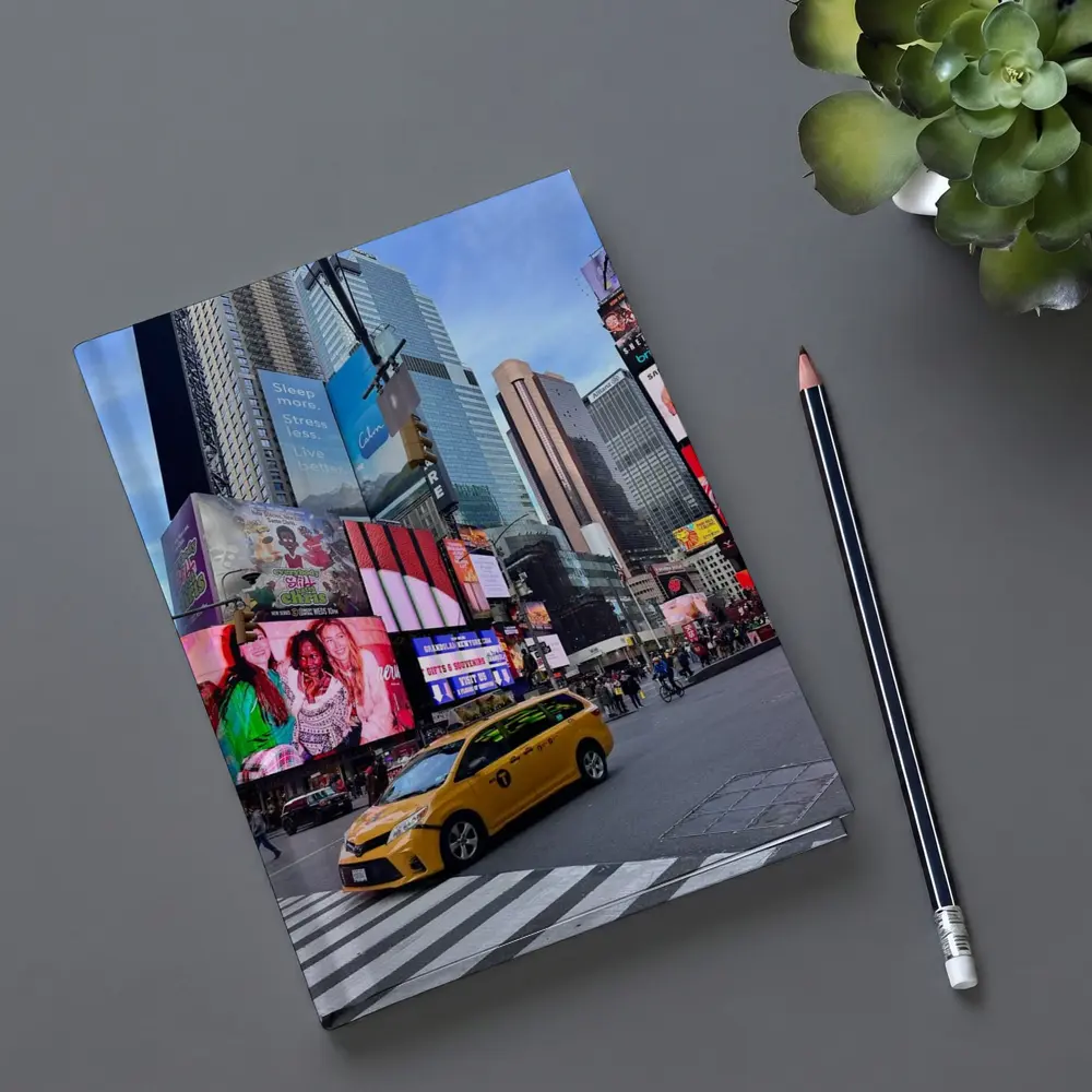 Yellow Taxi Times Square New York City – Notebooks