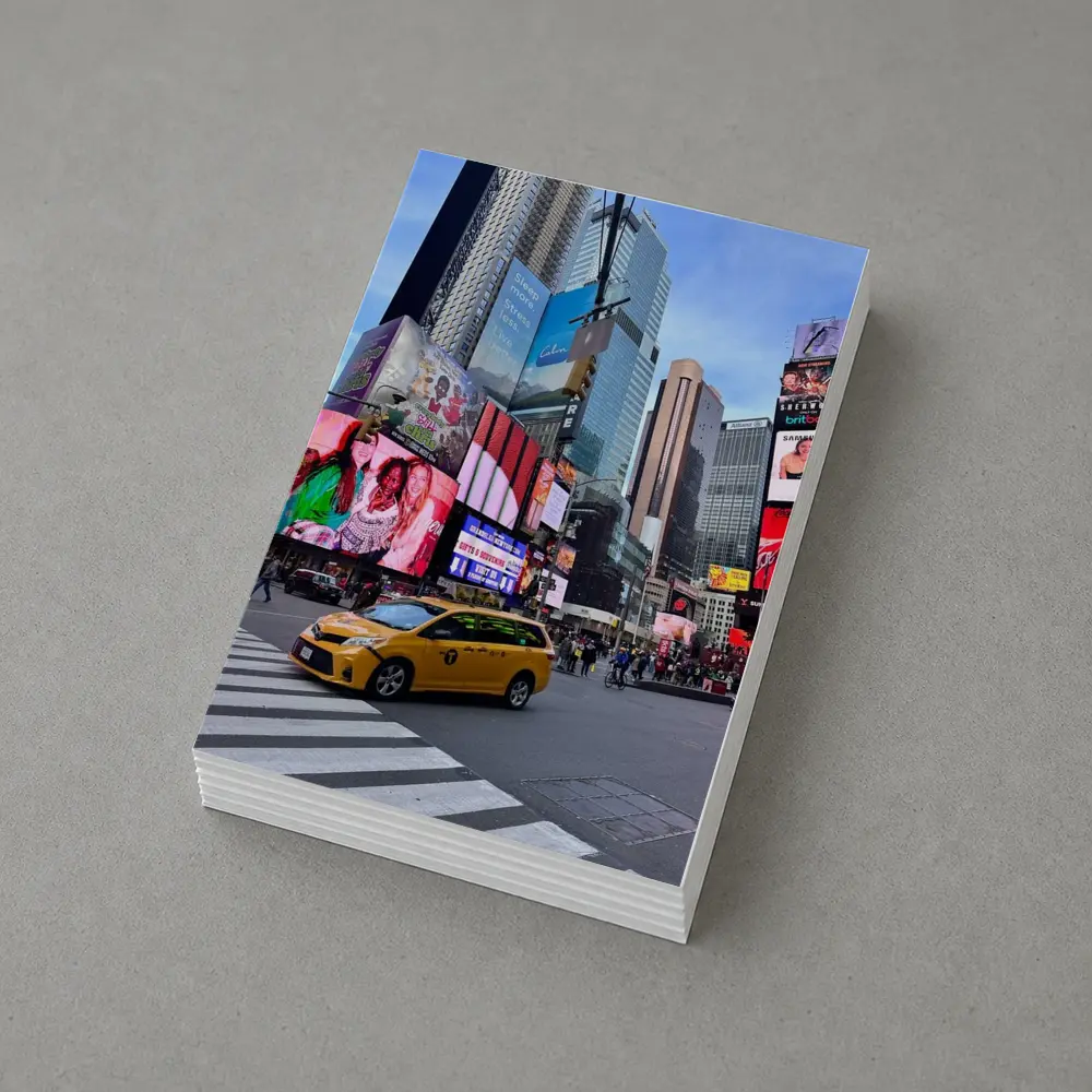 Yellow Taxi Times Square New York City – Postcards