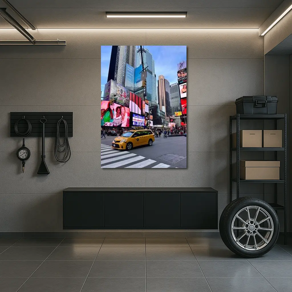 Yellow Taxi Times Square New York City – Wall Art