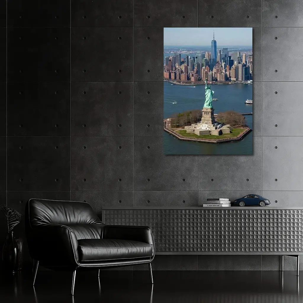 Statue of Liberty New York City Skyline – Wall Art