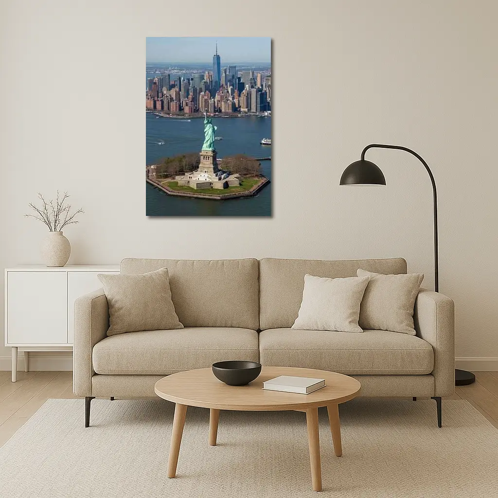 Statue of Liberty New York City Skyline – Wall Art