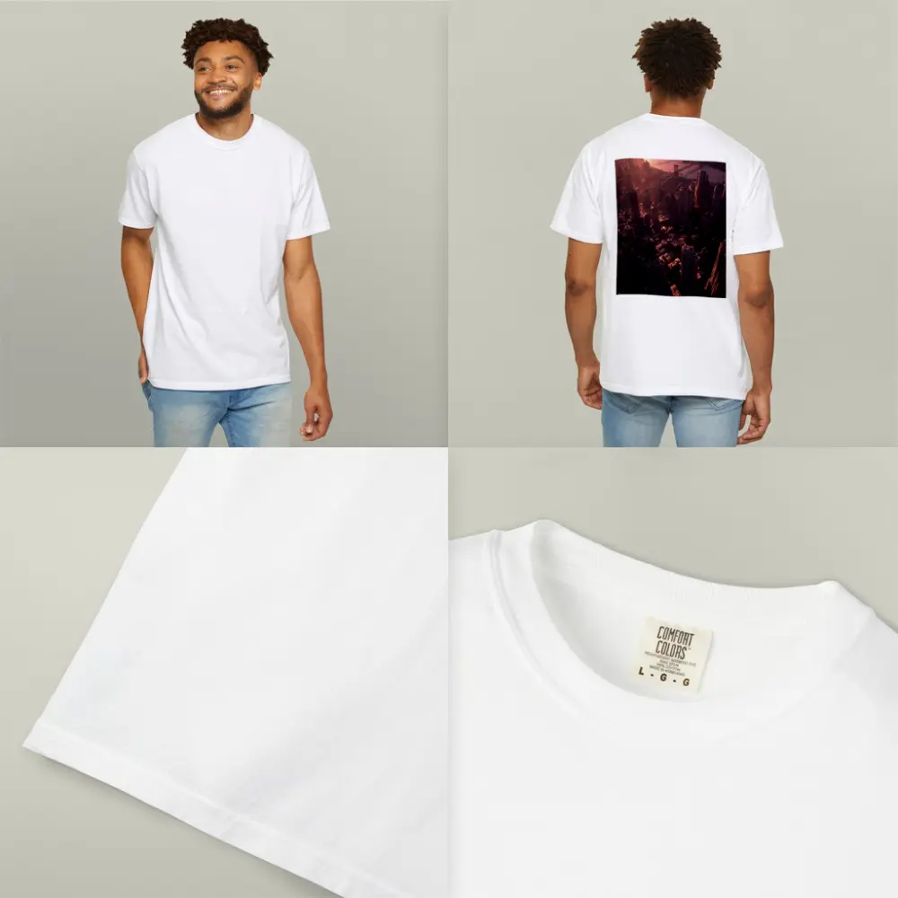 New York City Aerial View at Sunset – T-Shirts